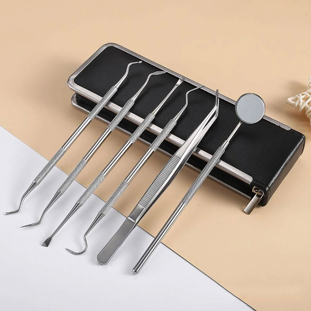 Lock Picking Set - JJYY 6 Pcs/set Dental Plaque/tartar Remover