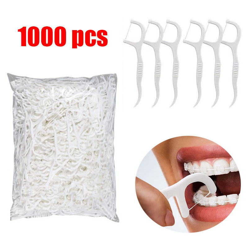 Lock Picking Set - 500/1000Pcs Mint Flavored Dental Floss Sticks
