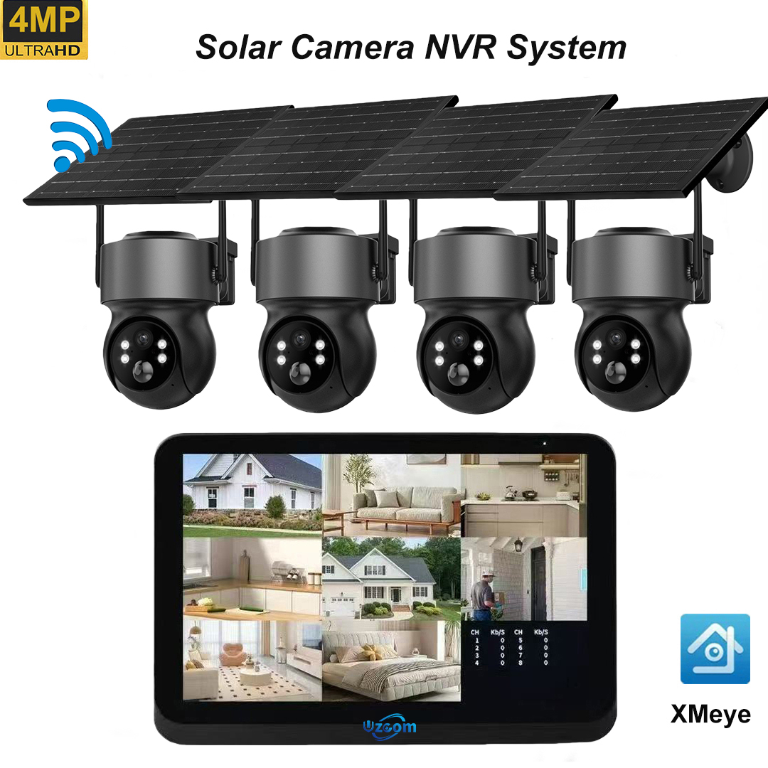 Home Security Nvr - Uzoom 8CH NVR Wireless Security System