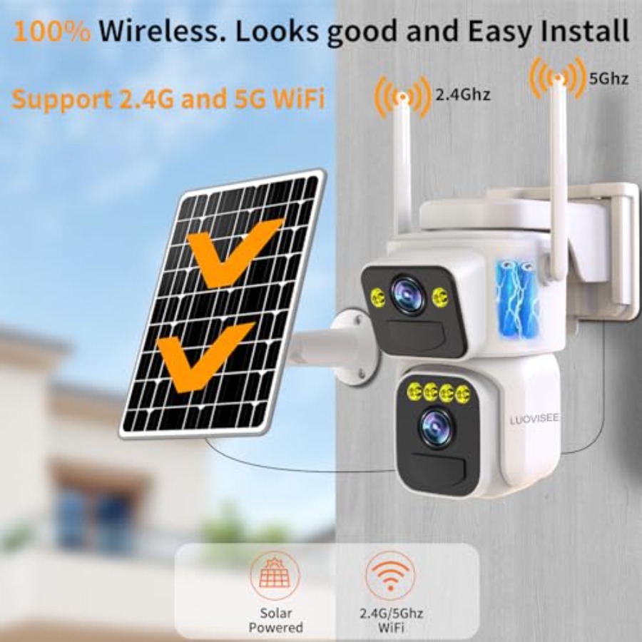 Home security cameras with dua - Home Security Features avis et prix