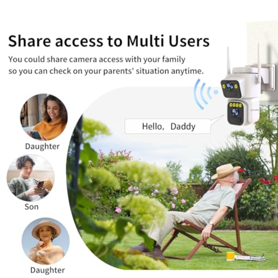 Home security cameras with dua - Home Security Features avis et prix