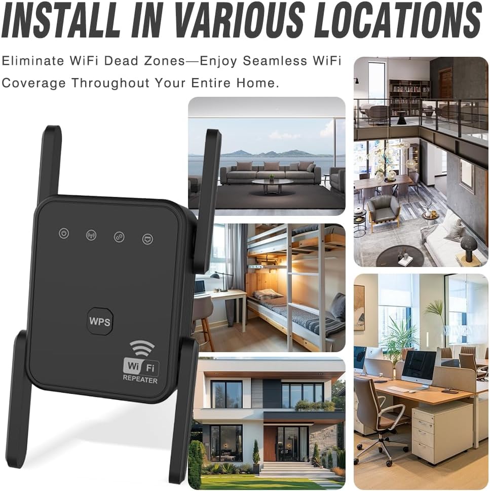 2026 New WiFi Repeater 300Mbps - Home Security Network avis et prix