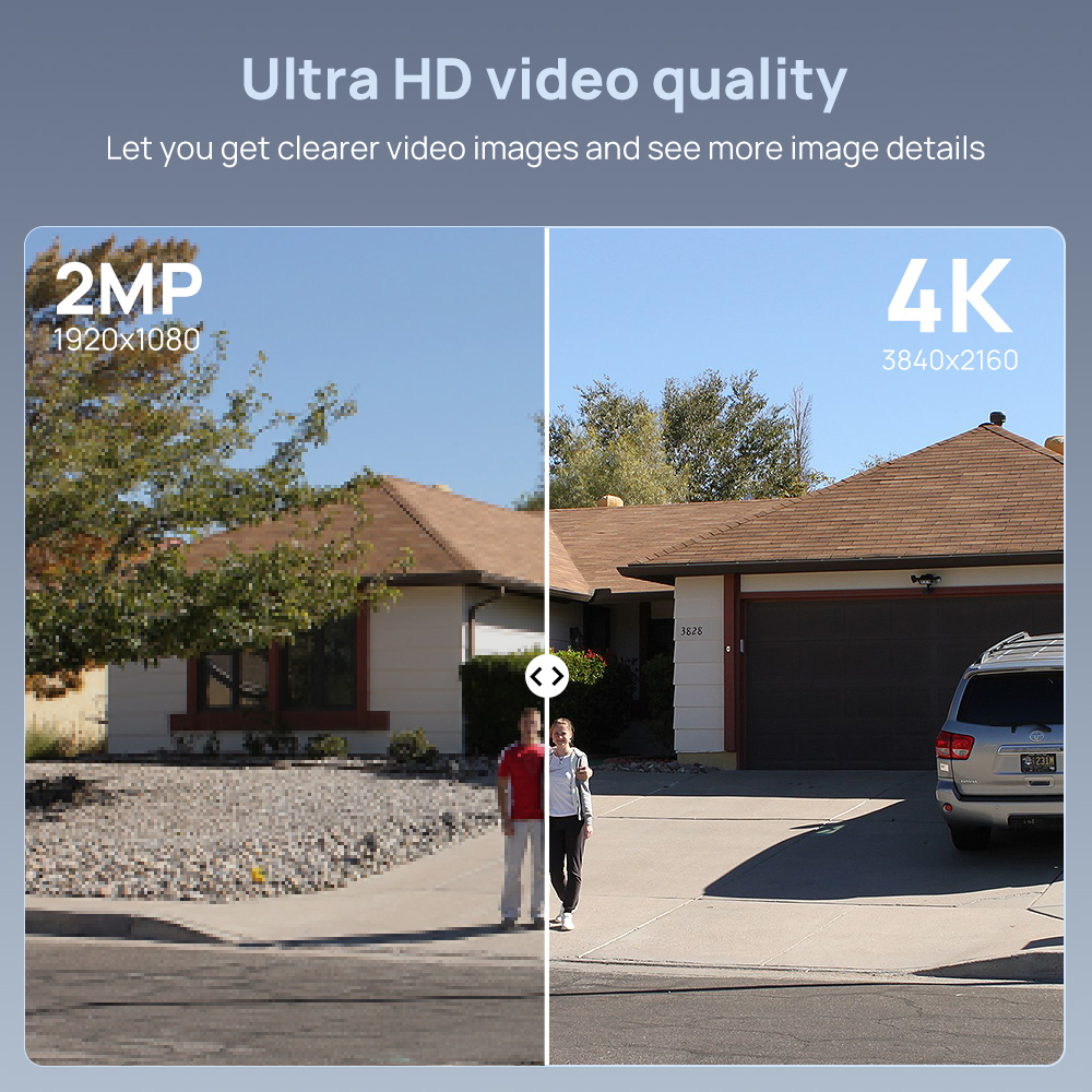 Vikylin 8MP Dome PTZ 5X Zoom I - Home Security Online avis et prix