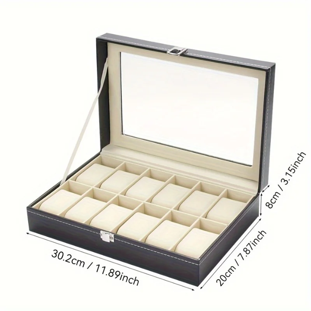 1pc Elegant Watch Storage,3/12 - Home Security Features avis et prix