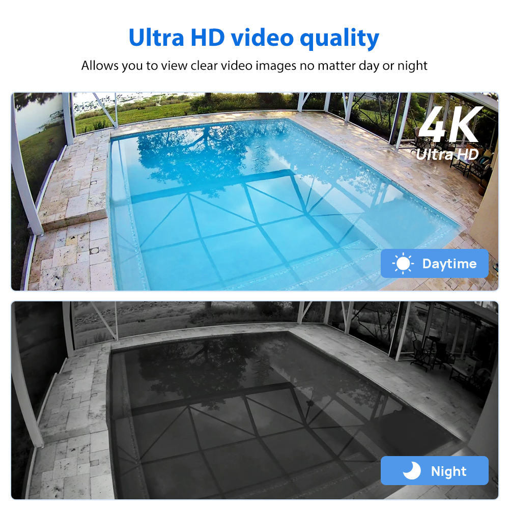Vikylin 8MP IR Night Vision Mi - Home Security Online avis et prix