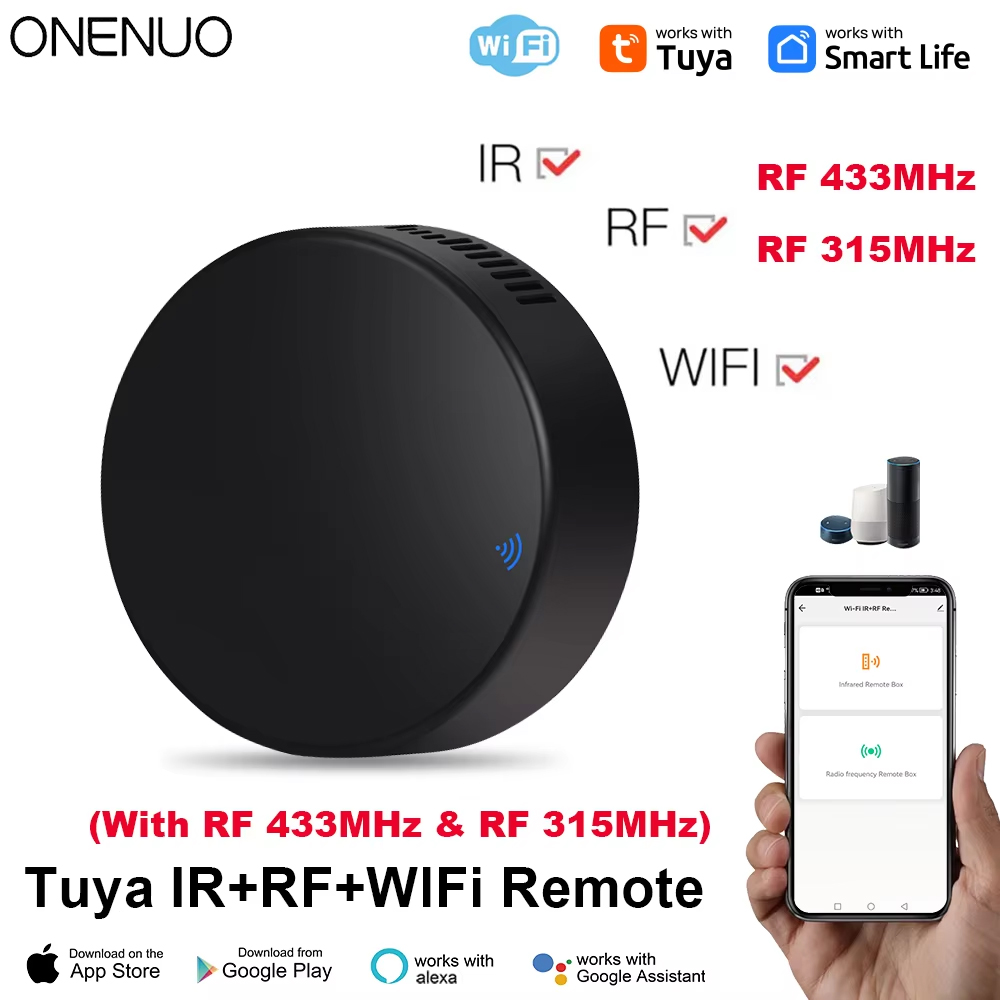 Tuya WiFi RF IR Remote Control - Home Security App avis et prix