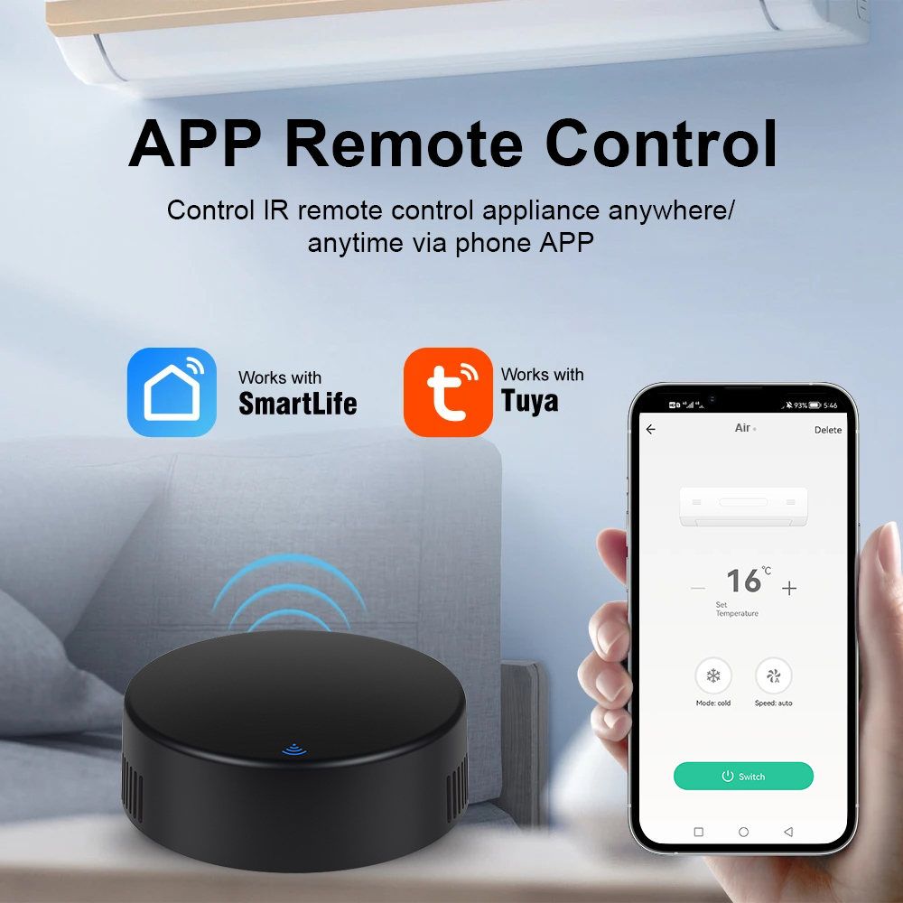 Tuya WiFi RF IR Remote Control - Home Security App avis et prix