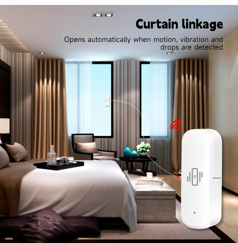 Tuya Smart WiFi Vibration Sens - Home Security App avis et prix