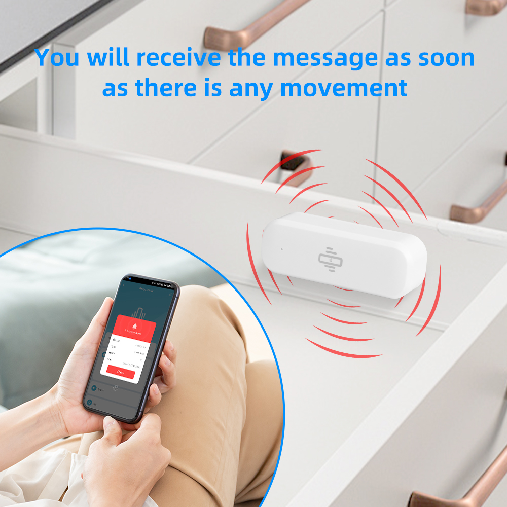 Tuya Smart WiFi Vibration Sens - Home Security App avis et prix