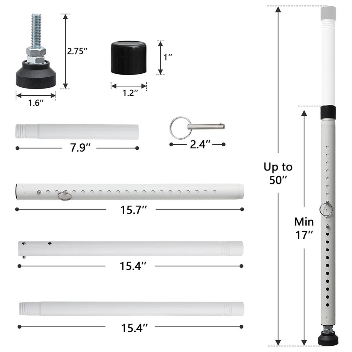 Sliding Door Security Bar, 17- - Home Security Tips avis et prix