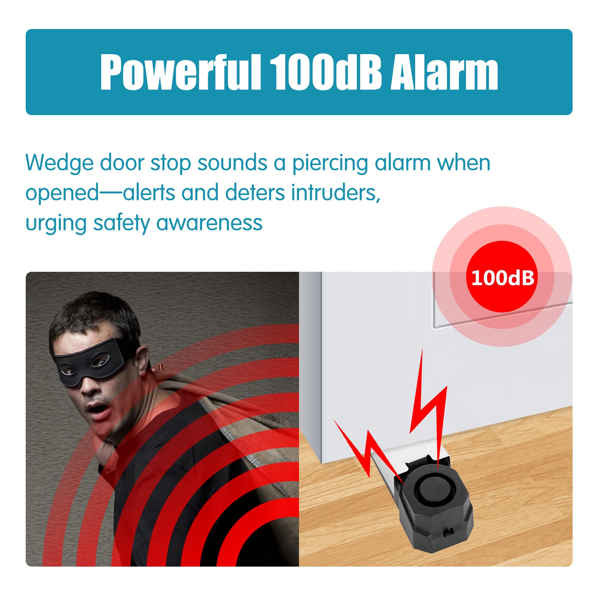 Wireless Door Stop Alarm Syste - Home Security Systems Wireless avis et prix
