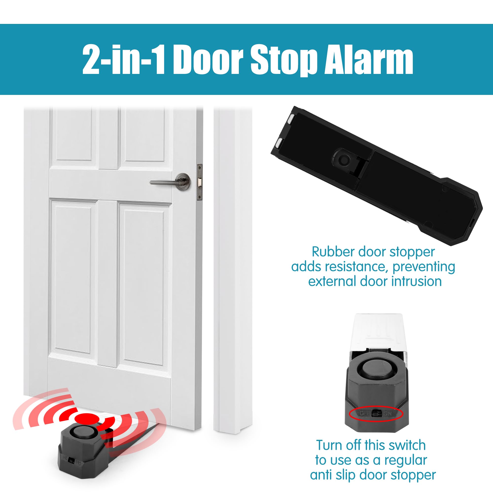 Wireless Door Stop Alarm Syste - Home Security Systems Wireless avis et prix