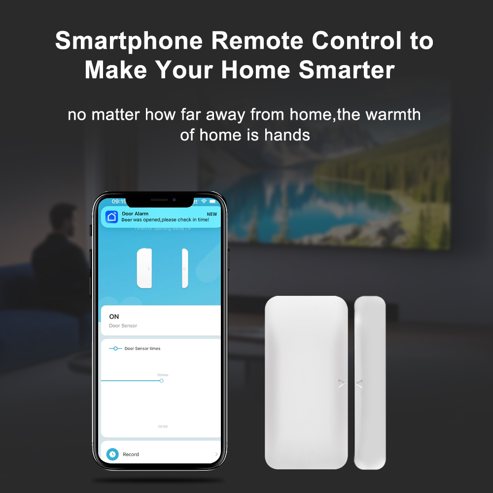 Tuya Zigbee Wireless Door Wind - Home Security Network avis et prix