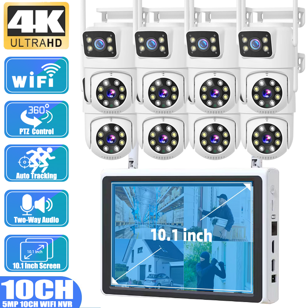 10 Channel CCTV Security 4K Du - Home Security Nvr avis et prix