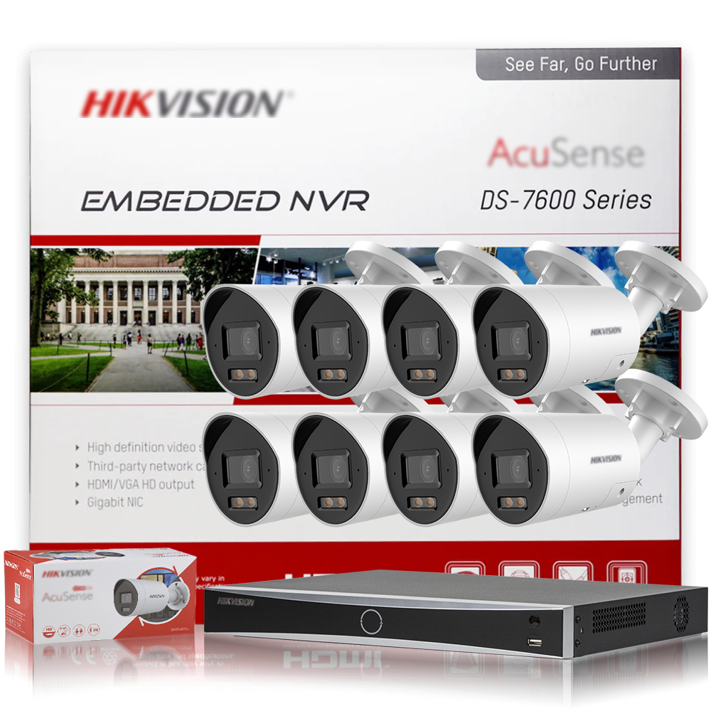 Hikvision 4K 8MP POE CCTV Secu - Home Security Online avis et prix