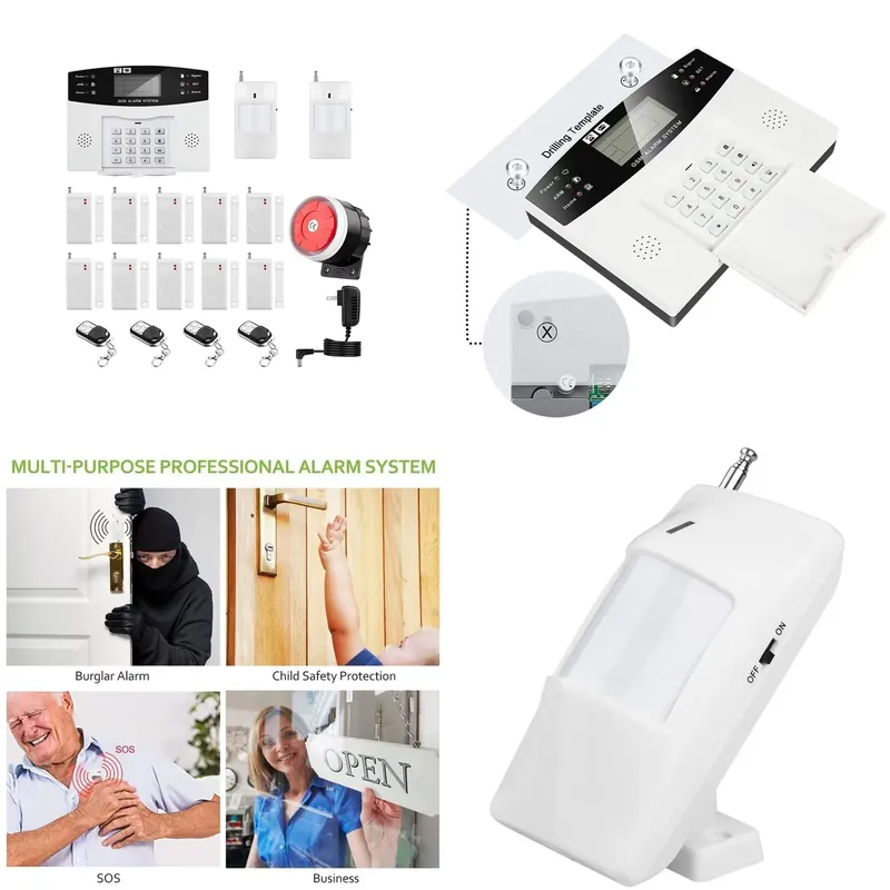 House Burglar Alarm Kit Auto D - Home Security Systems Wireless avis et prix