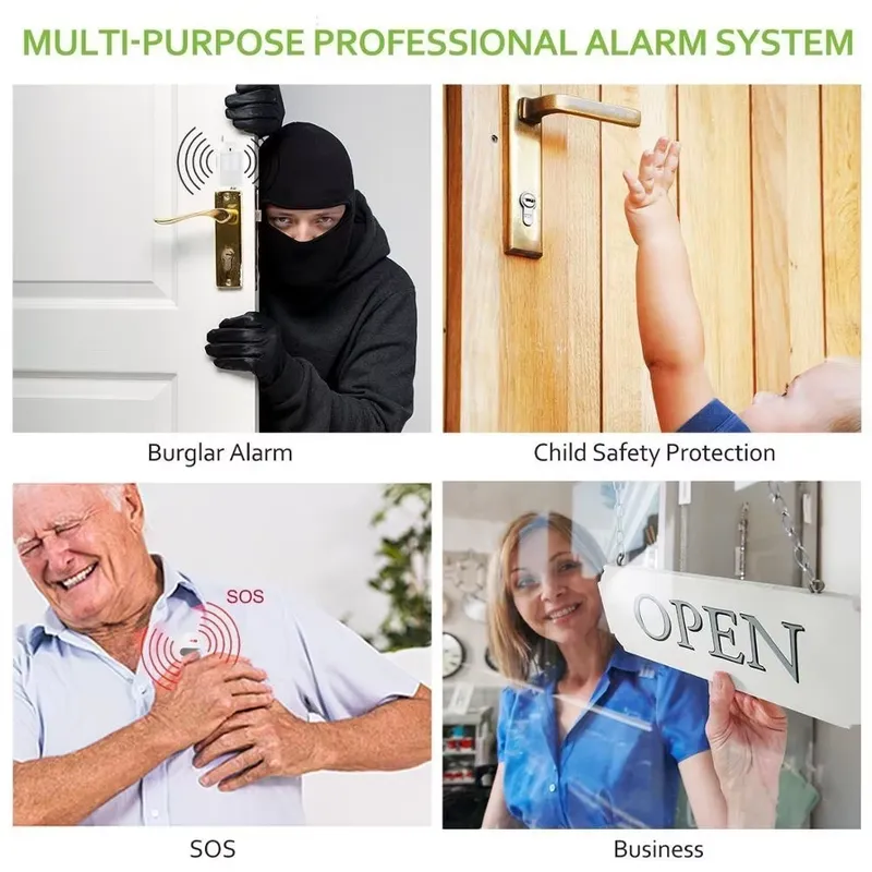 House Burglar Alarm Kit Auto D - Home Security Systems Wireless avis et prix