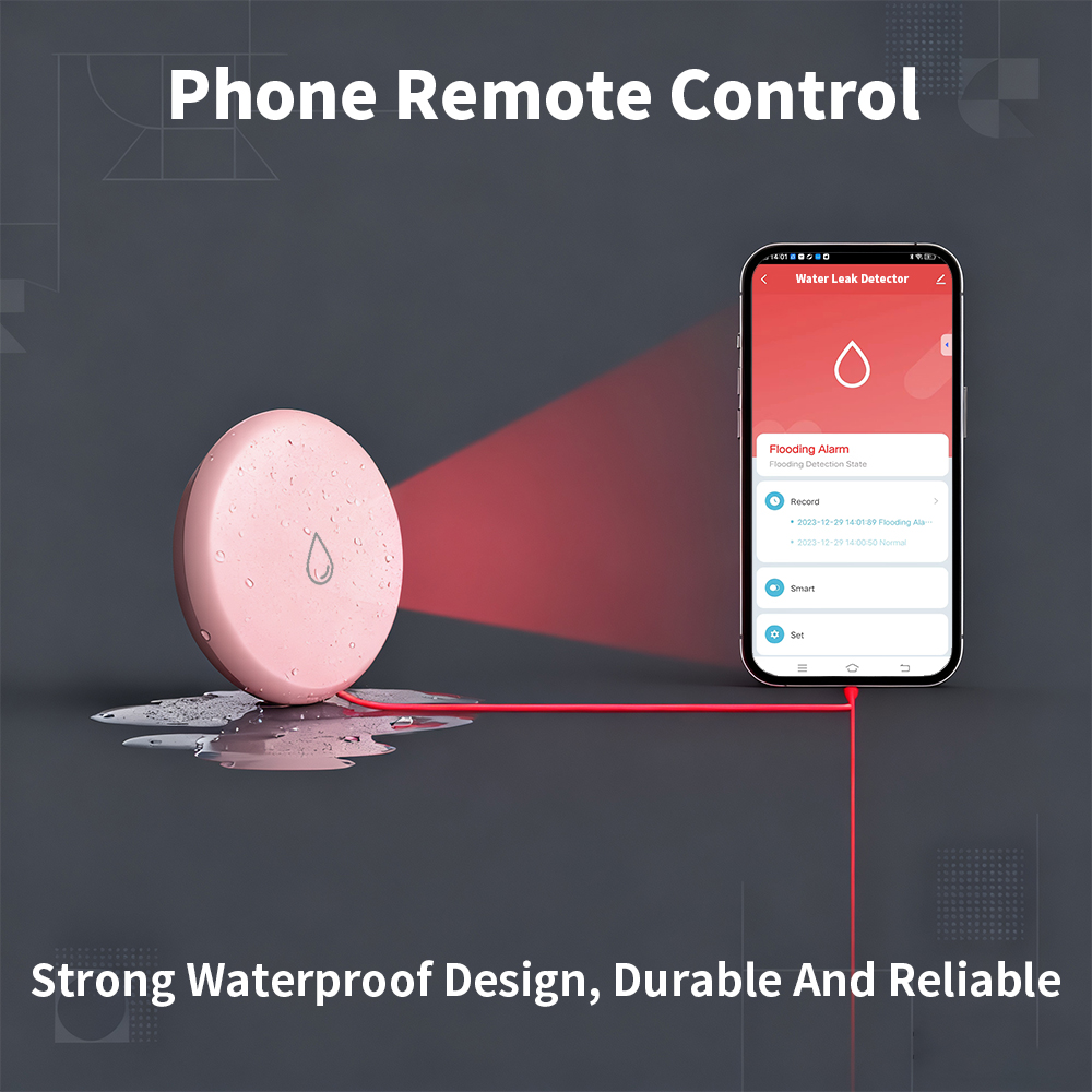 Tuya Zigbee Leakage Sensor LED - Home Security App avis et prix