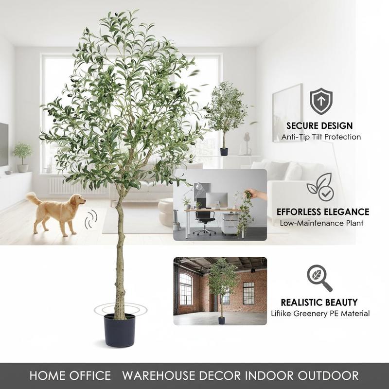 Synthetic Olive Shrub 72 Inch  - Home Security Tips avis et prix