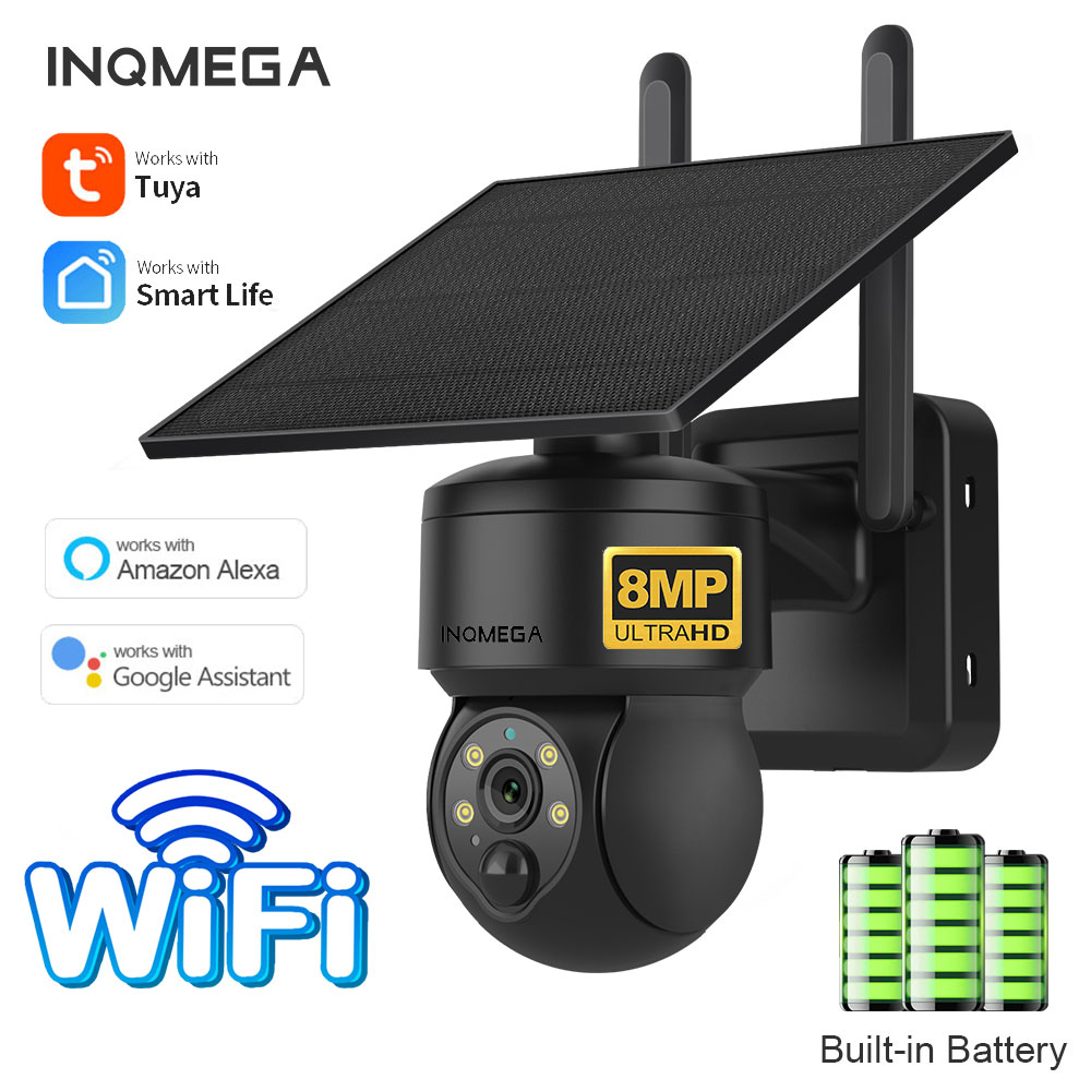 INQMEGA 8MP TUYA Solar Camera  - Home Security Network avis et prix