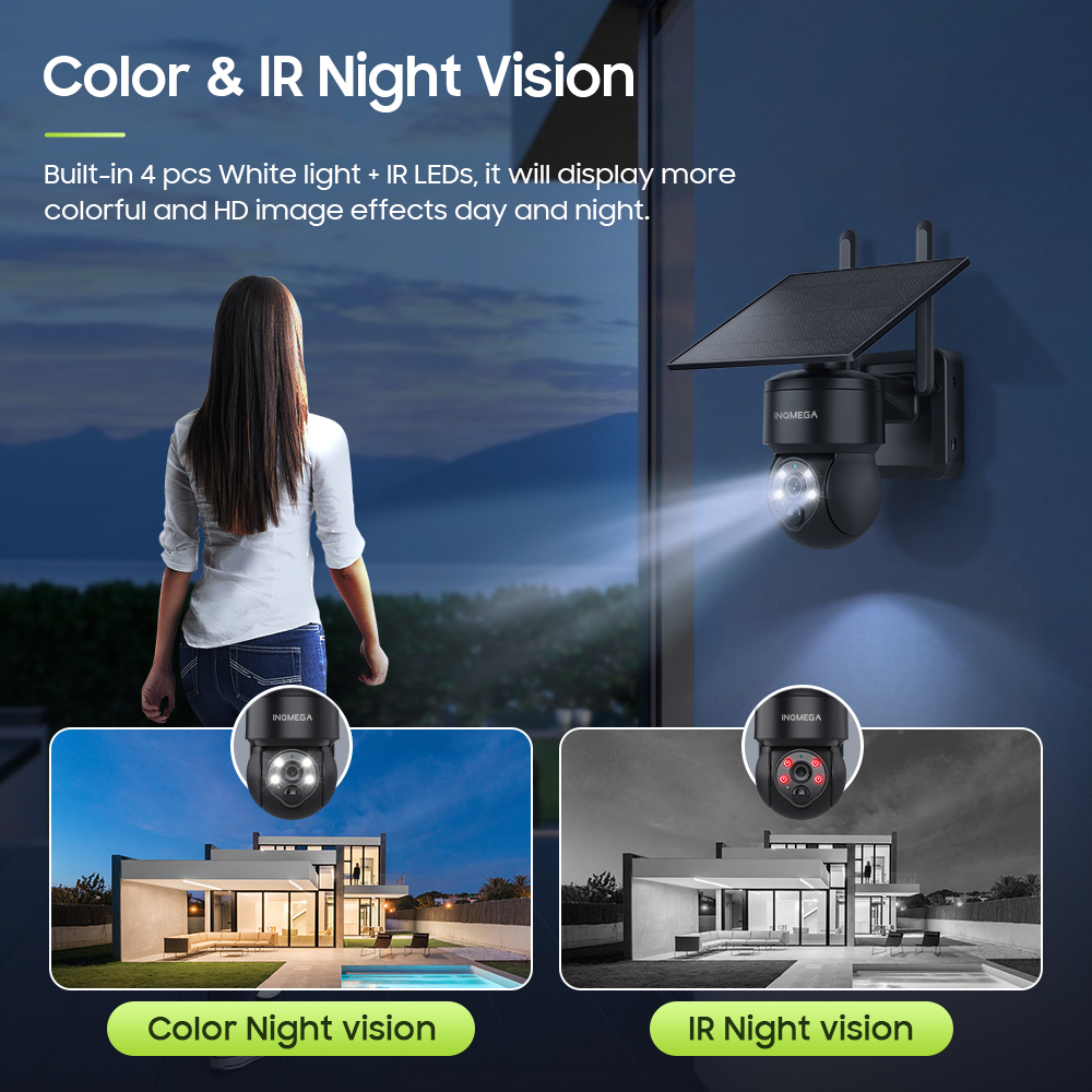 INQMEGA 8MP TUYA Solar Camera  - Home Security Network avis et prix