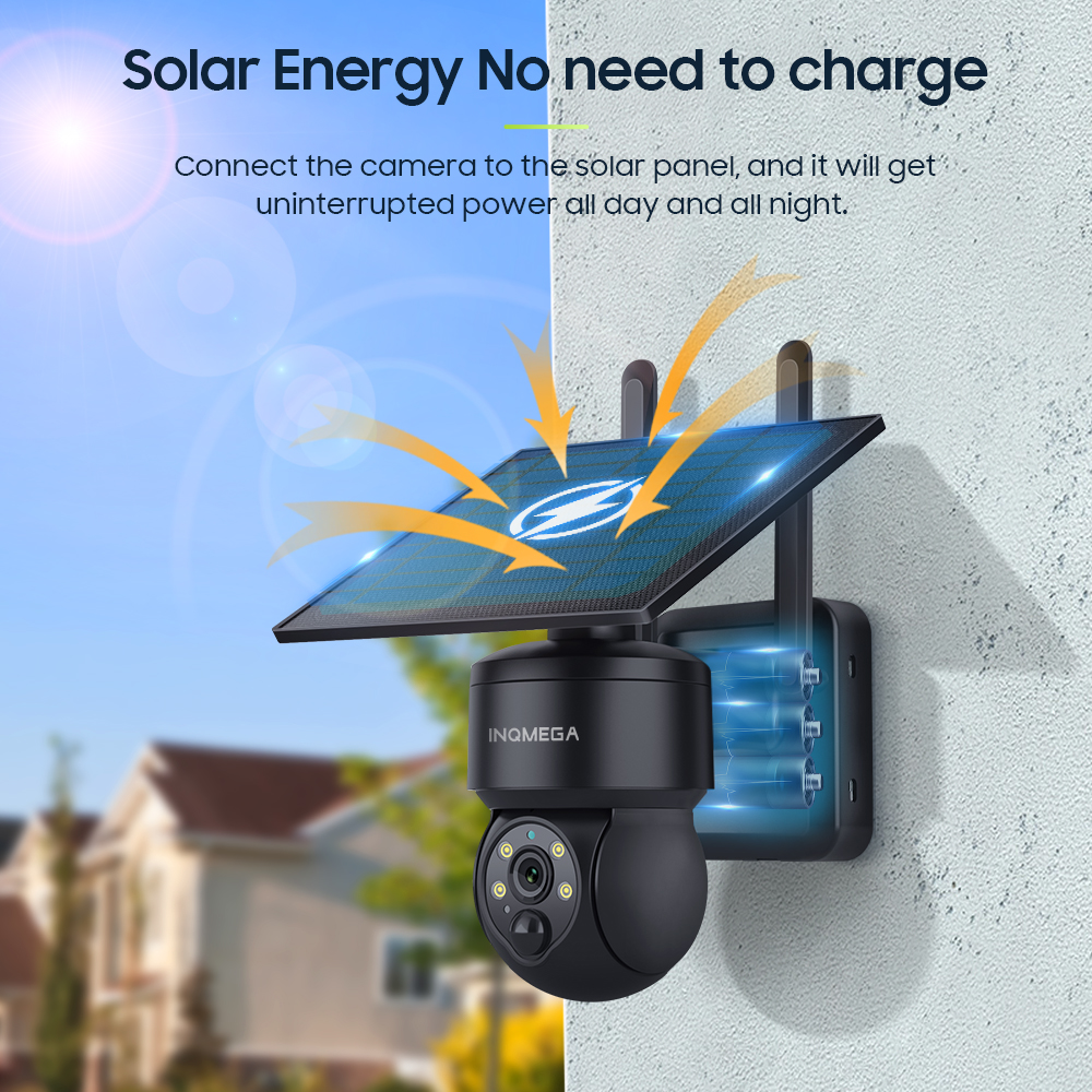 INQMEGA 8MP TUYA Solar Camera  - Home Security Network avis et prix