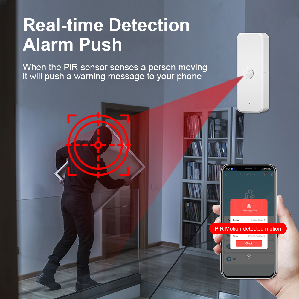 New Tuya WiFi PIR Motion Detec - Home Security App avis et prix