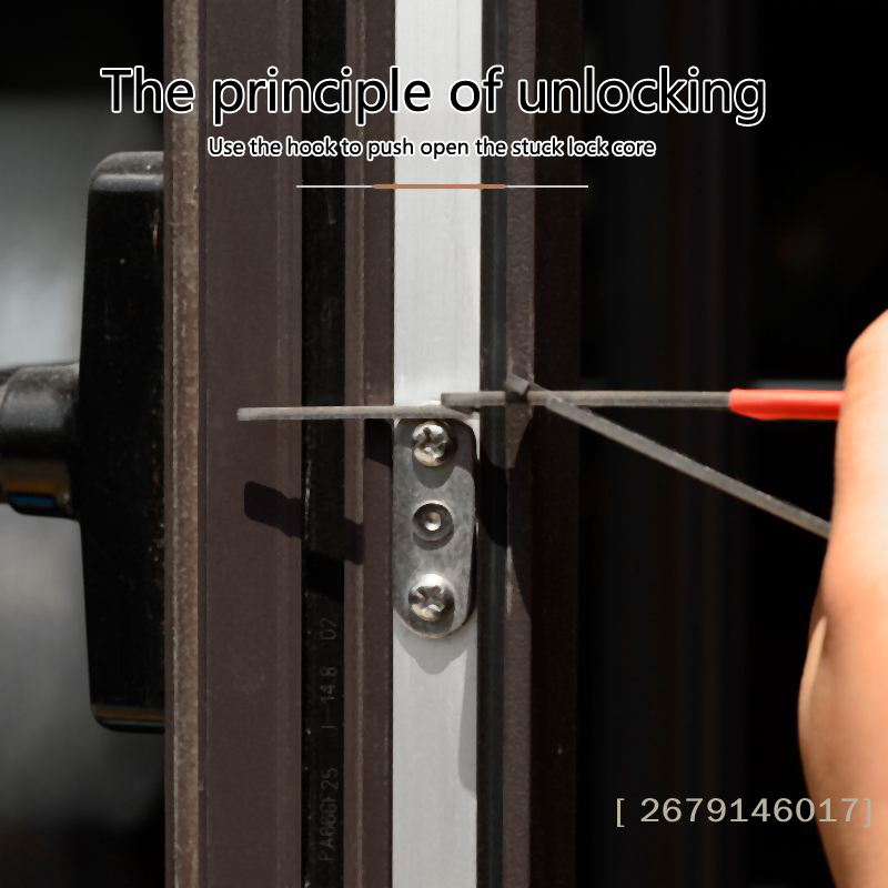 【YY26】3Pcs/set Casement Window - Lock Picking Set avis et prix