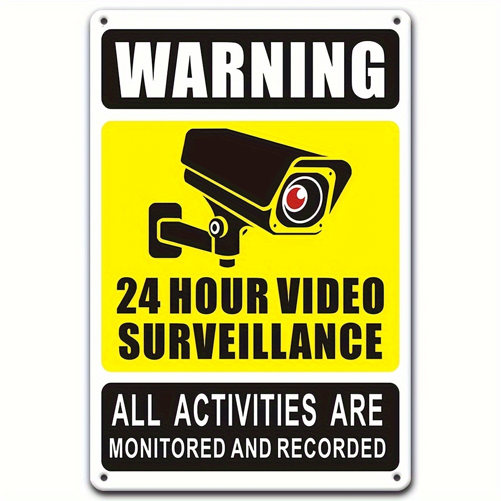24/7 Video Surveillance Warnin - Home Security Network avis et prix
