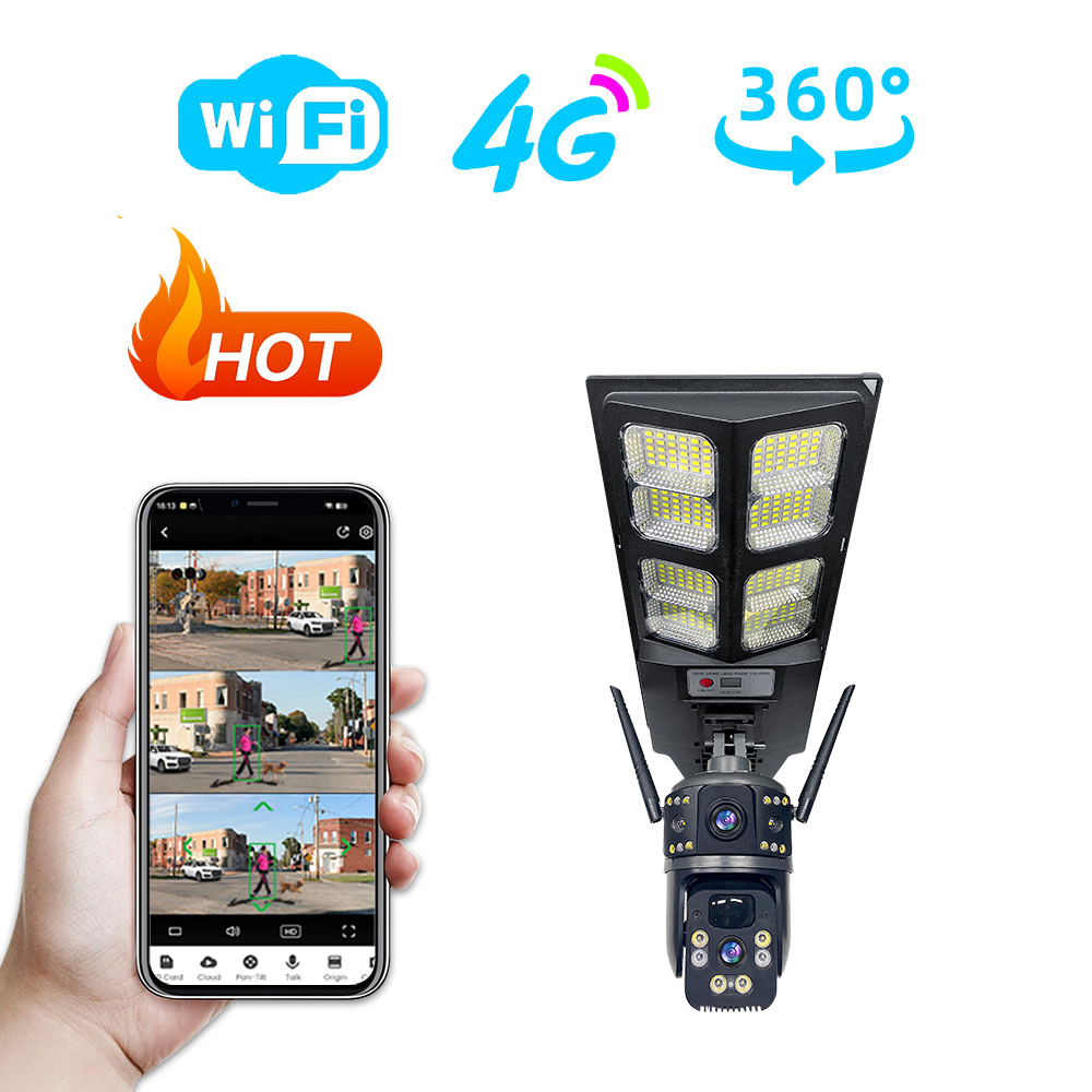 3MP 4G Dual Lens Camera Securi - Home Security Network avis et prix