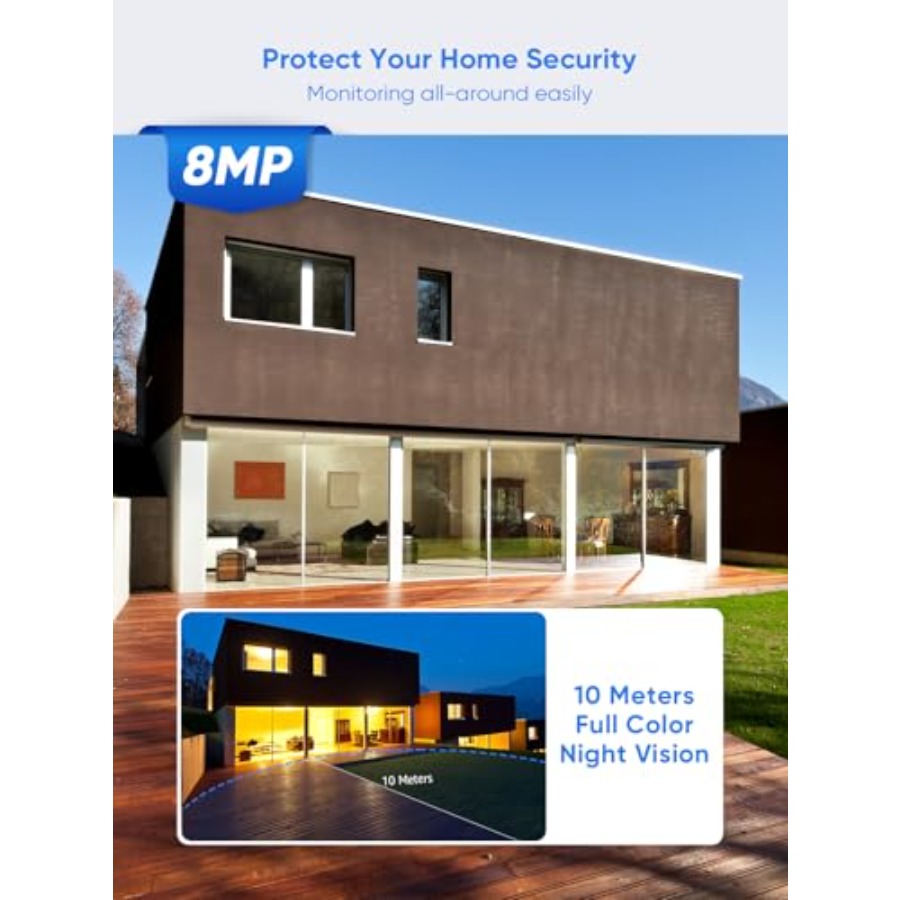Wireless security camera syste - Home Security Nvr avis et prix