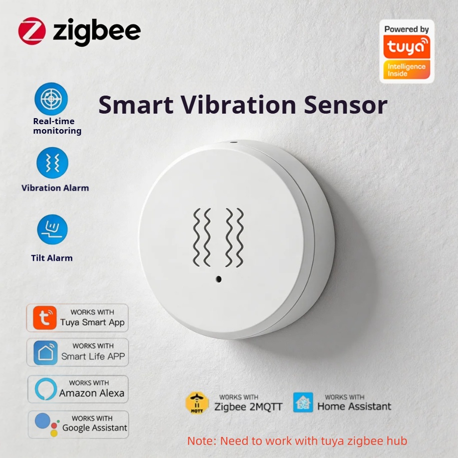 Tuya Zigbee Smart Vibration Se - Home Security App avis et prix