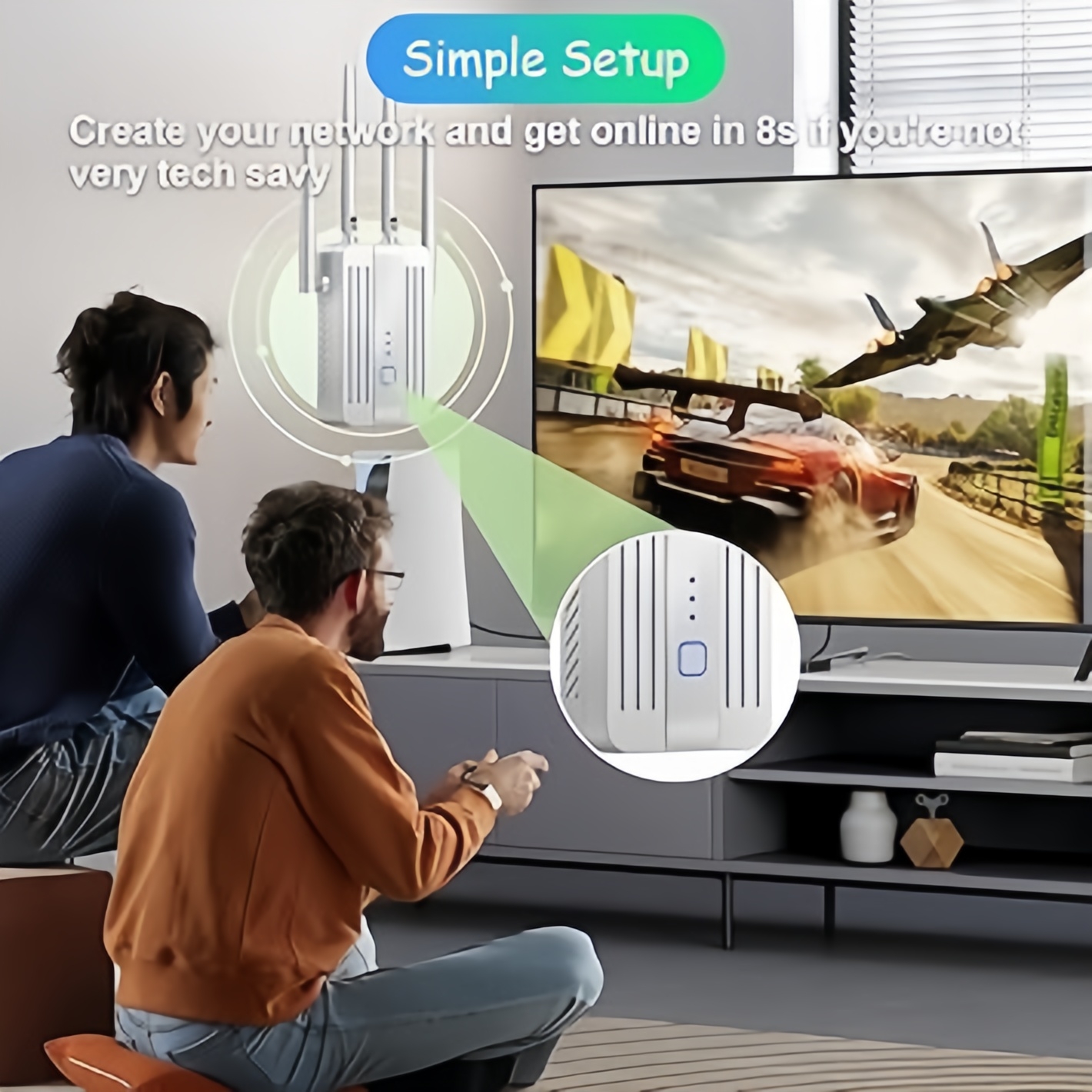 300Mbps Wireless WiFi Repeater - Home Security Network avis et prix