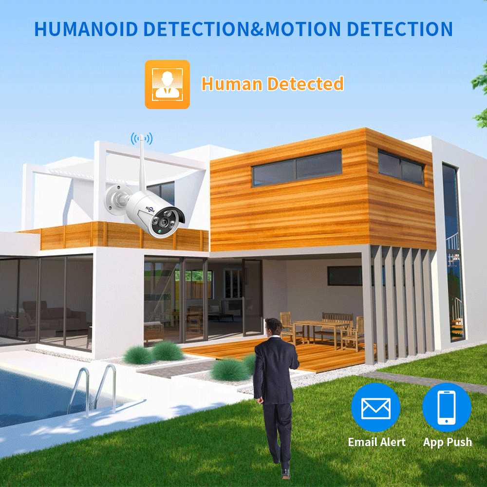 Hiseeu 3/5/8MP WiFi CCTV Camer - Home Security Nvr avis et prix