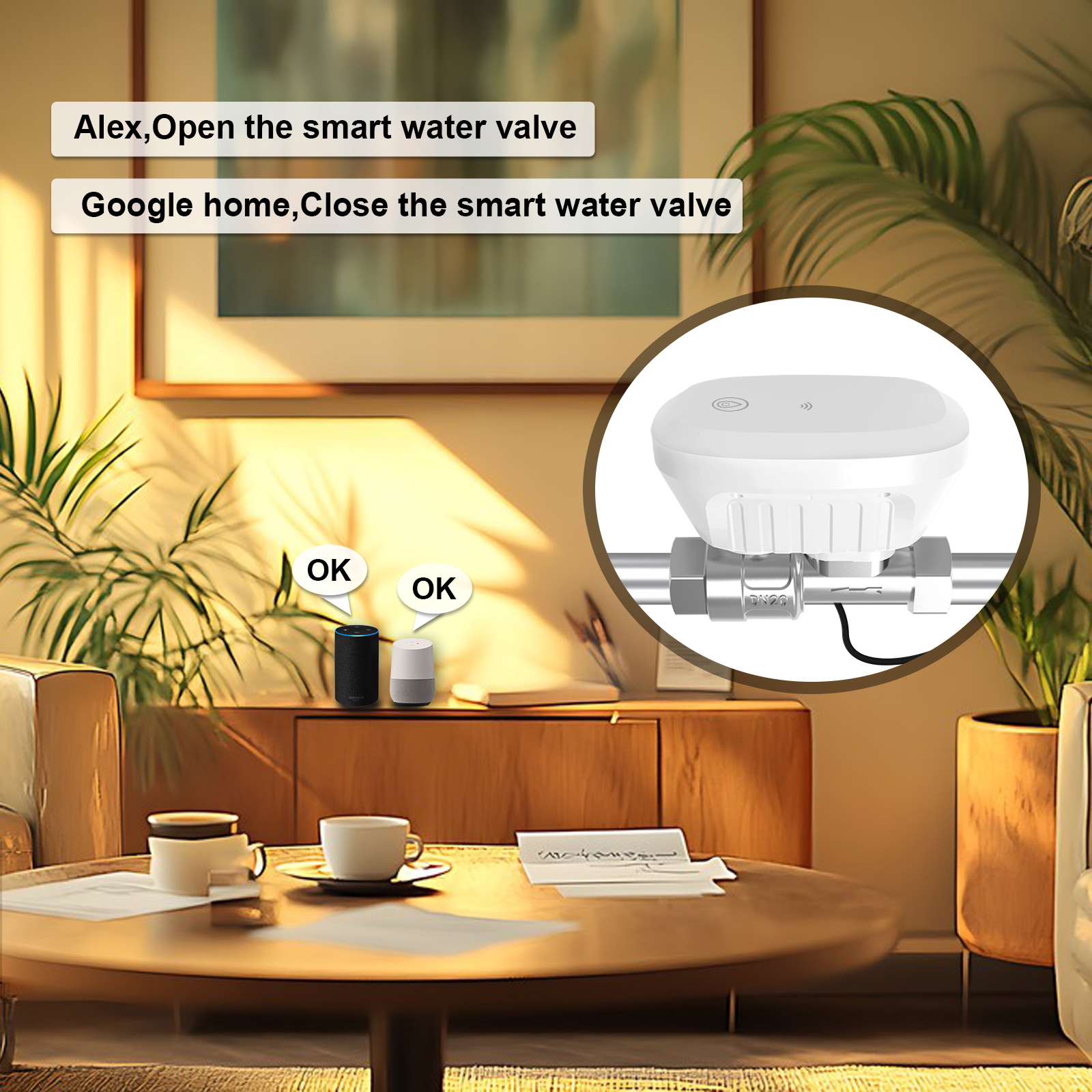Tuya Smart WiFi Water Valve Wa - Home Security App avis et prix