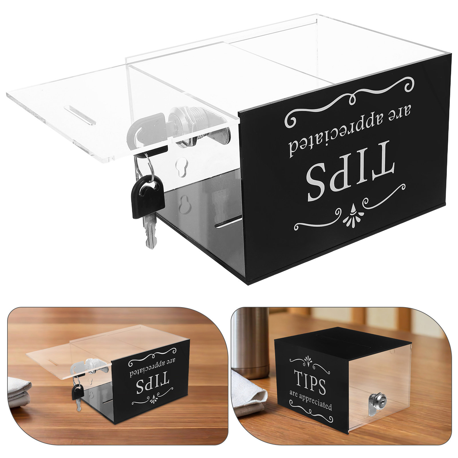 Secure Jar Made of Clear Acryl - Home Security Tips avis et prix