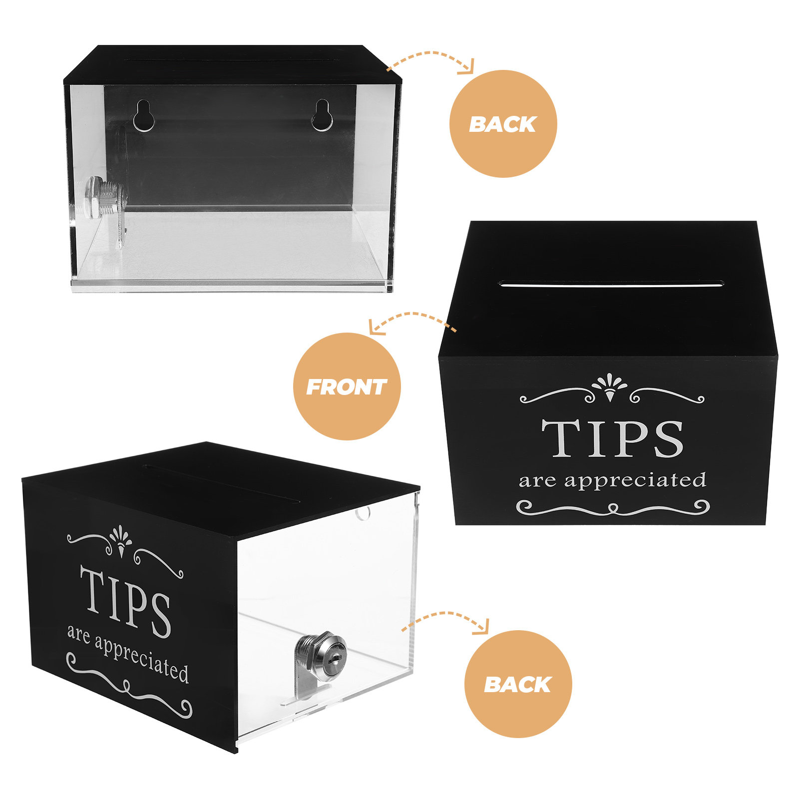 Secure Jar Made of Clear Acryl - Home Security Tips avis et prix