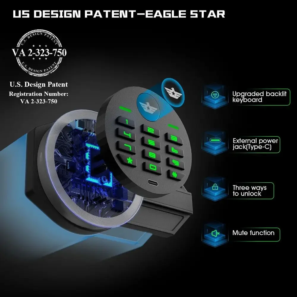 6.5 Cubic Foot Waterproof Secu - Home Security Features avis et prix