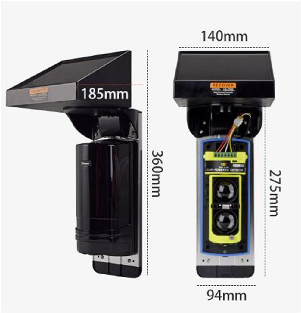 433mhz Wireless Solar Outdoor  - Home Security Systems Wireless avis et prix