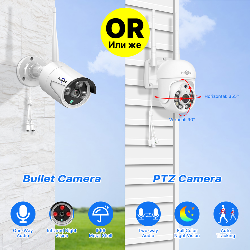 Hiseeu 5MP WiFi CCTV Camera Se - Home Security Nvr avis et prix