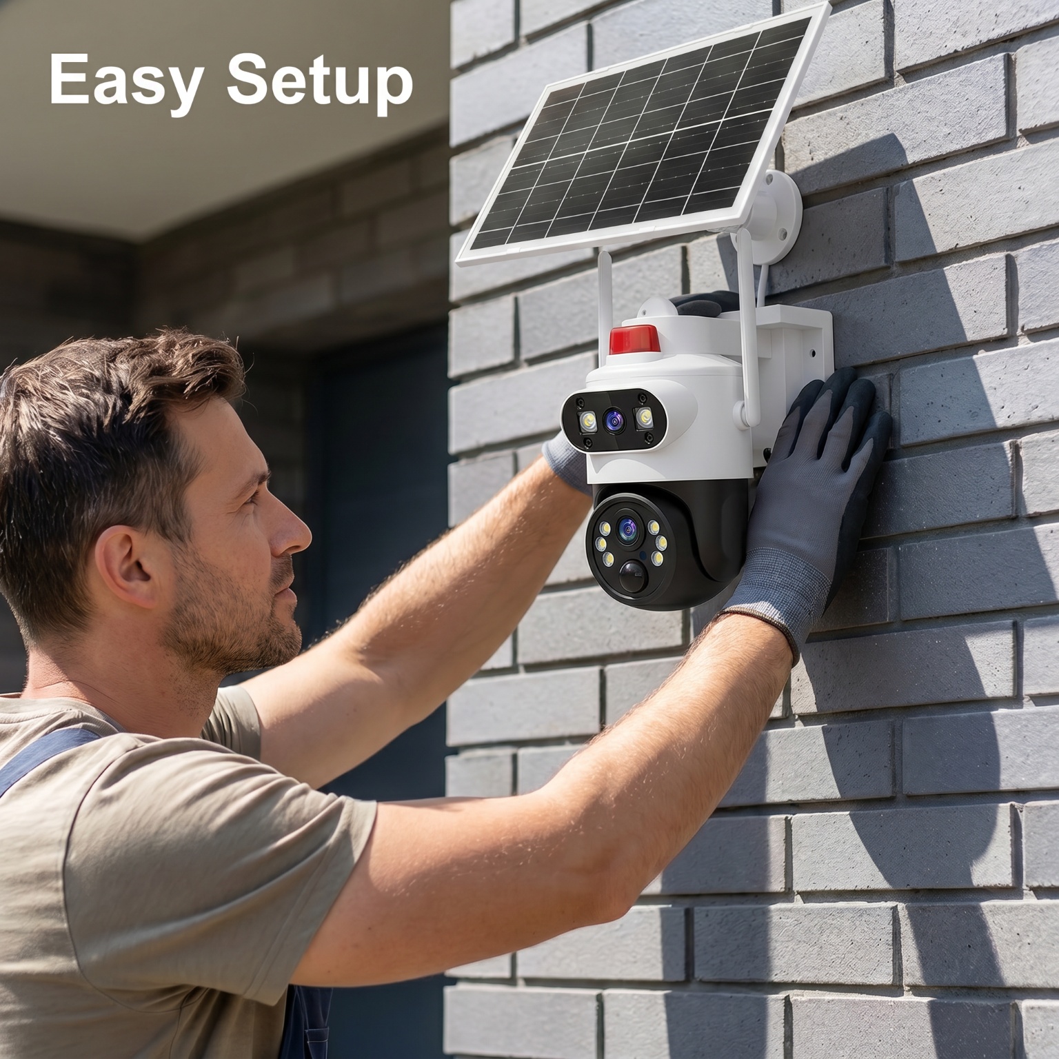 Solar Security Cameras Wireles - Home Security Network avis et prix