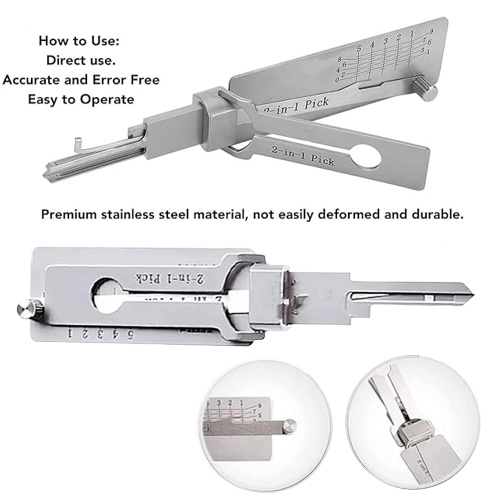 SS001 Key Decoder Stainless St - Lock Picking Set avis et prix