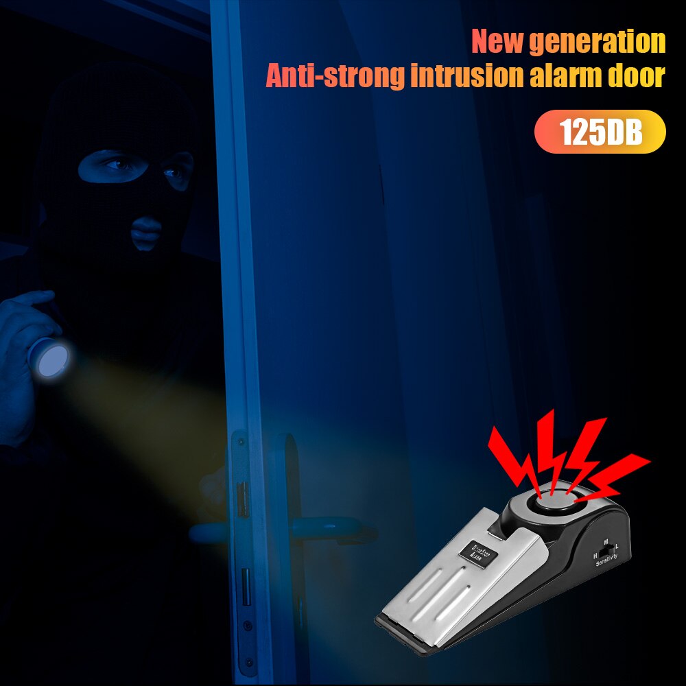 Wireless Door Stop Alarm Syste - Home Security Systems Wireless avis et prix