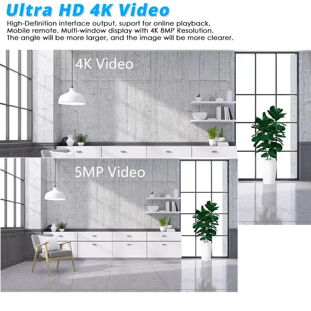 Smart life 4K 8CH PoE NVR 8MP  - Home Security Network avis et prix