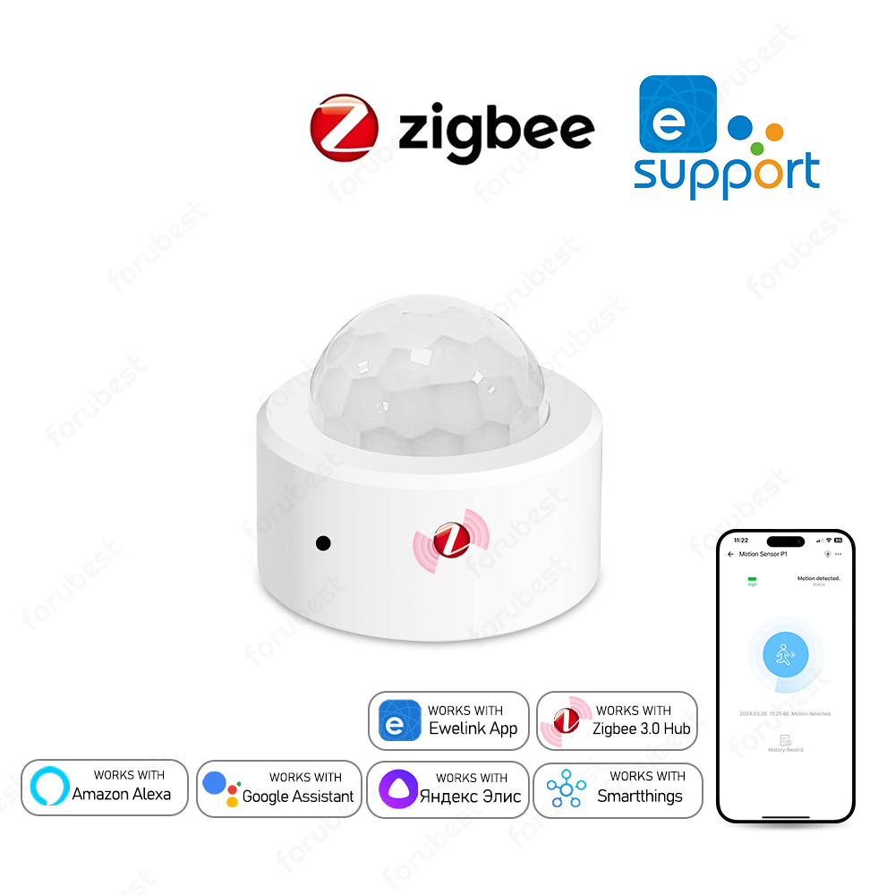 Zigbee 3.0 Human Motion Sensor - Home Security App avis et prix