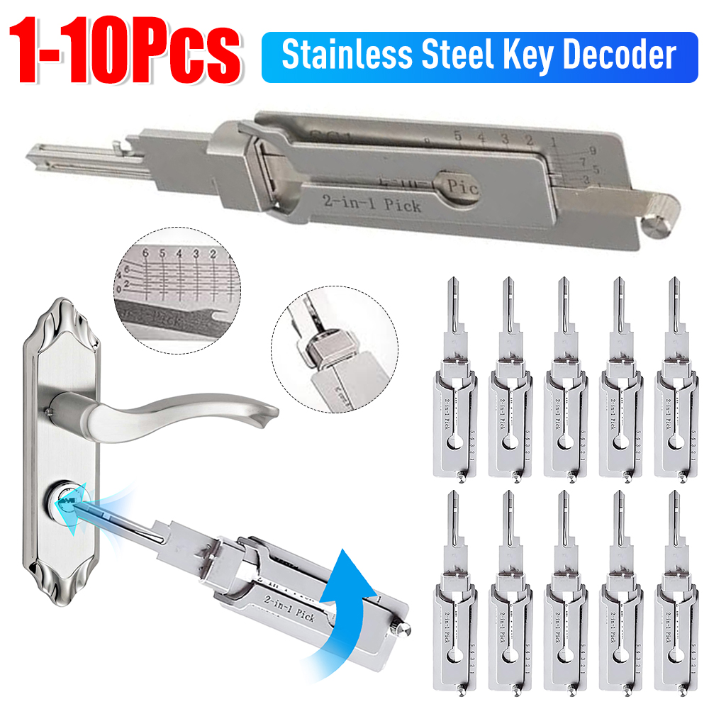 SS001 Stainless Steel Key Deco - Lock Picking Set avis et prix