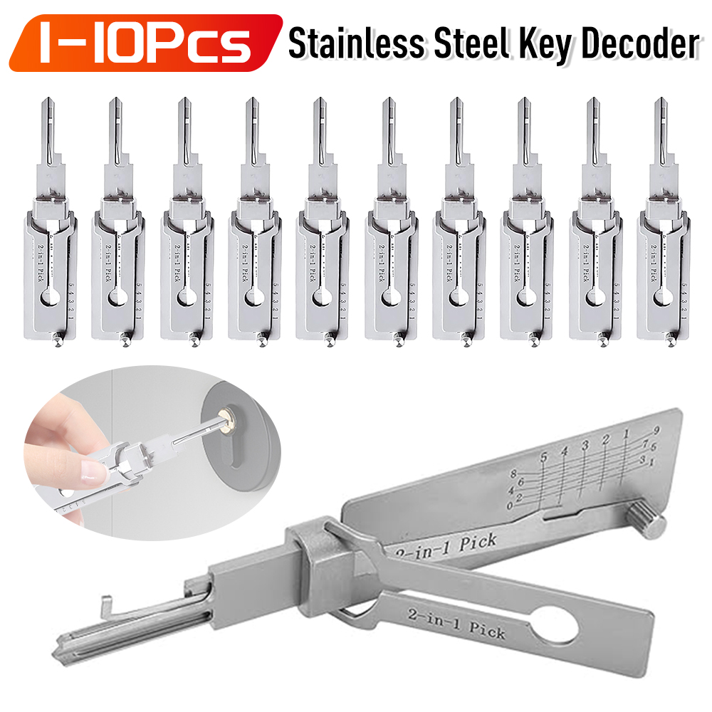 SS001 Stainless Steel Key Deco - Lock Picking Set avis et prix