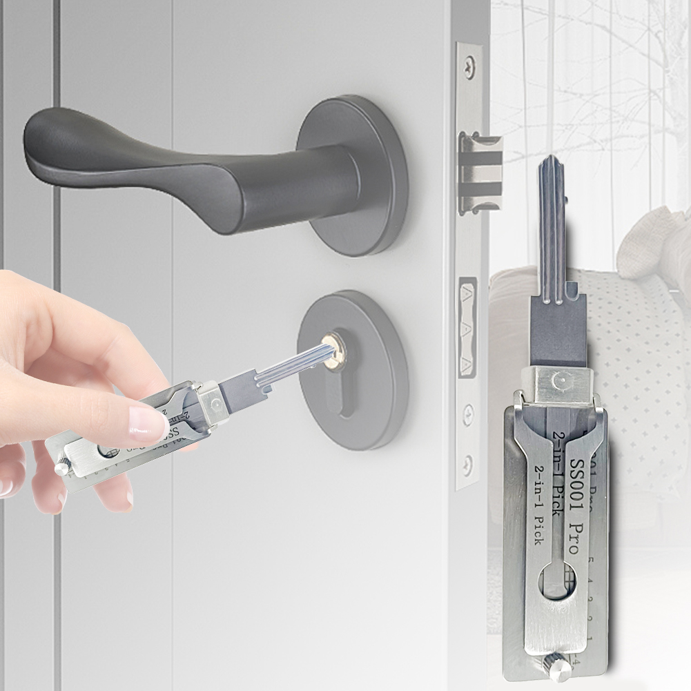 SS001 Stainless Steel Key Deco - Lock Picking Set avis et prix