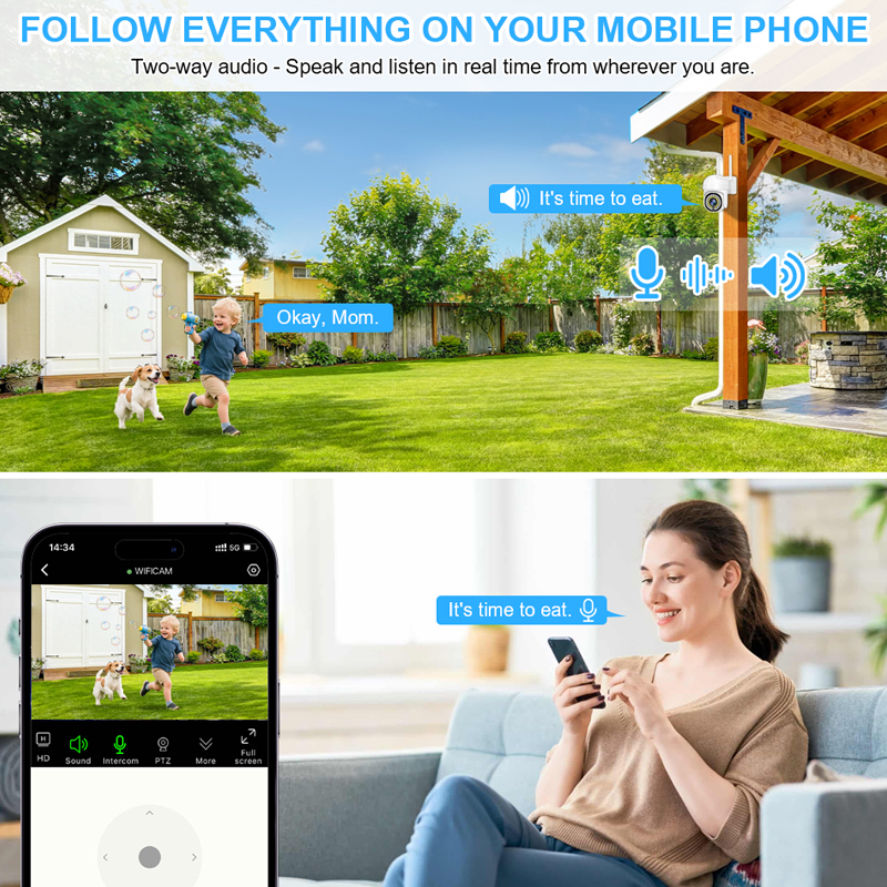 Smar 3MP Wireless CCTV Securit - Home Security Network avis et prix