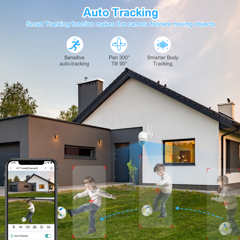 Smar 3MP Wireless CCTV Securit - Home Security Network avis et prix